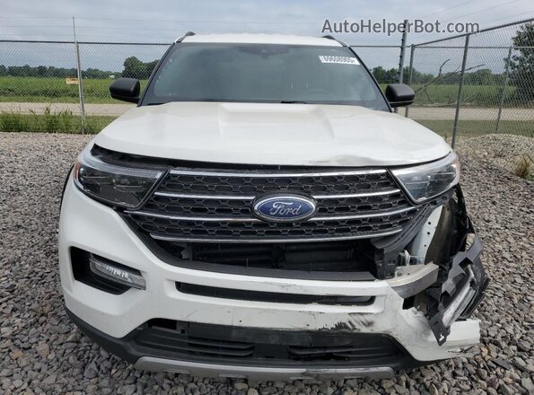 1FMSK8DH2LGA75680 2020 FORD FORD EXPLORER Белый Вид спереди