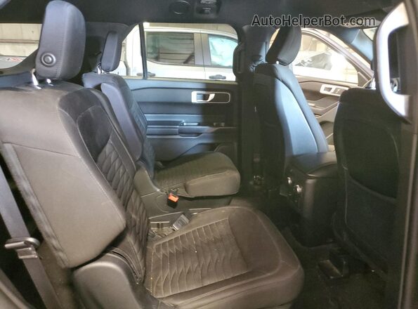 1FMSK8DH2LGB27213 2020 FORD FORD EXPLORER Black უკანა სალონის ხედი