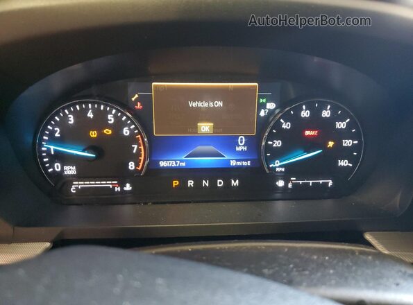 1FMSK8DH2LGB27213 2020 FORD FORD EXPLORER Black ხელსაწყოთა პანელის ხედი