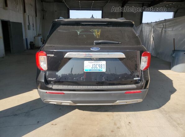 1FMSK8DH2LGC26131 2020 FORD FORD EXPLORER Black უკანა ხედი