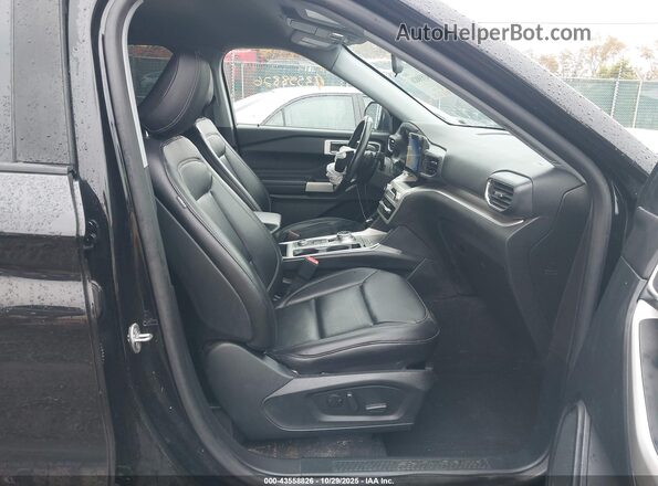 1FMSK8DH2LGD04410 2020 FORD FORD EXPLORER Black წინა სალონის ხედი