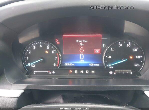1FMSK8DH2LGD04410 2020 FORD FORD EXPLORER Black უკანა სავარძლების ხედი