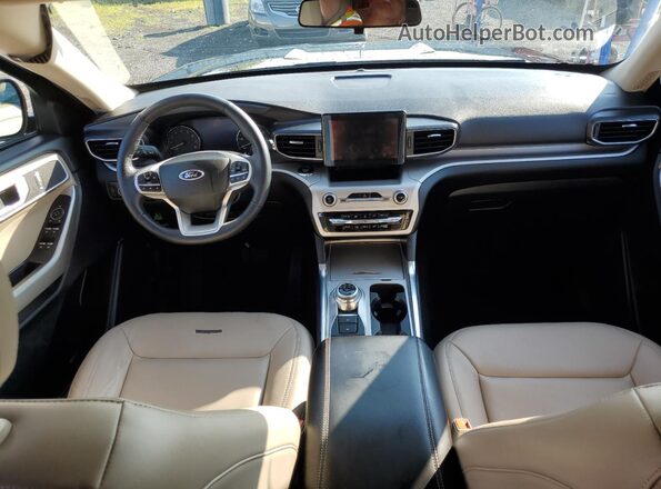 1FMSK8DH2NGC11549 2022 FORD FORD EXPLORER Black Առջևի վահանակի տեսք