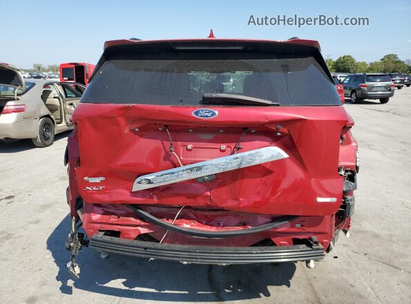 1FMSK8DH3LGA46379 2020 FORD FORD EXPLORER Red Rear view