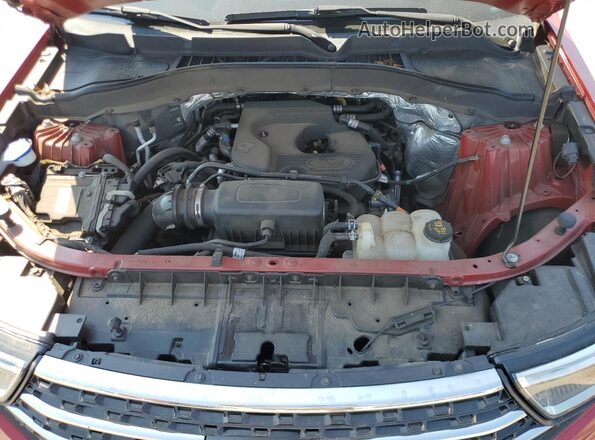 1FMSK8DH3LGA46379 2020 FORD FORD EXPLORER Red Engine compartment view