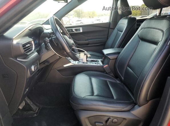 1FMSK8DH3LGA46379 2020 FORD FORD EXPLORER Red Front interior view