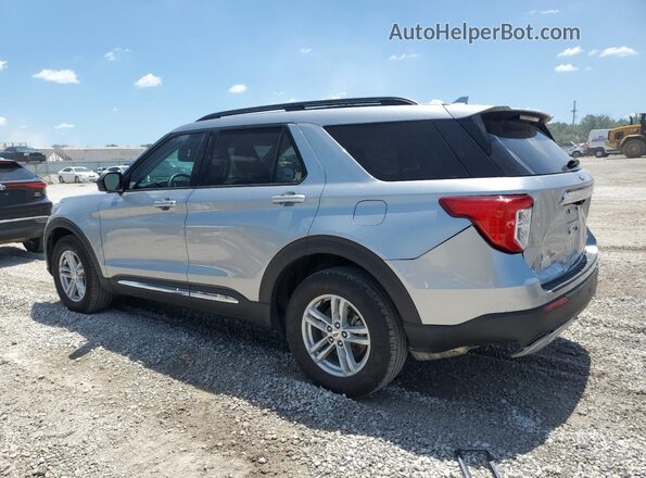 1FMSK8DH3LGC80747 2020 FORD FORD EXPLORER Silver უკანა მარცხენა