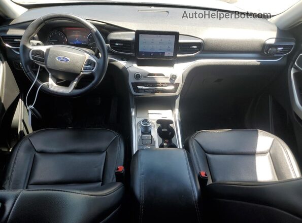 1FMSK8DH3LGC80747 2020 FORD FORD EXPLORER Silver წინა პანელის ხედი