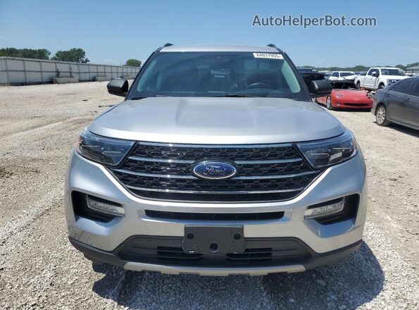 1FMSK8DH3LGC80747 2020 FORD FORD EXPLORER Silver წინა ხედი