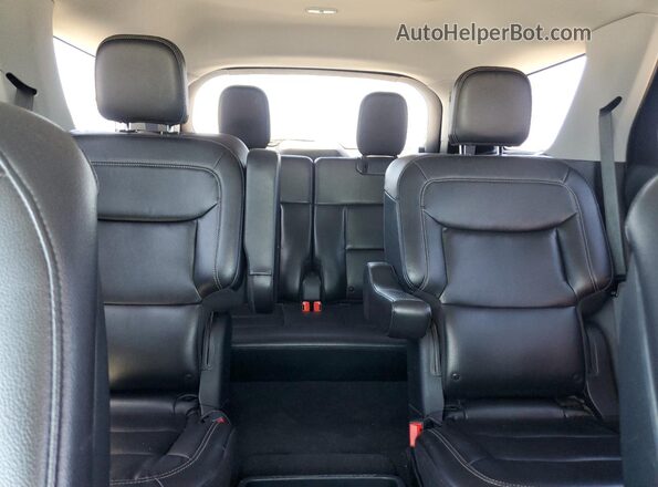 1FMSK8DH3LGC80747 2020 FORD FORD EXPLORER Silver უკანა სავარძლების ხედი