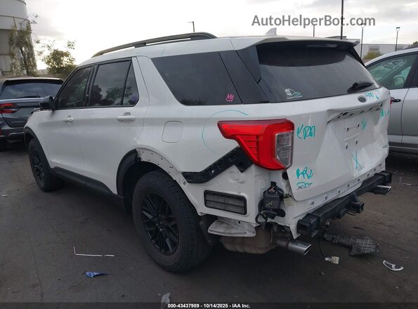 1FMSK8DH3NGB75905 2022 FORD FORD EXPLORER White Задня ліва чверть