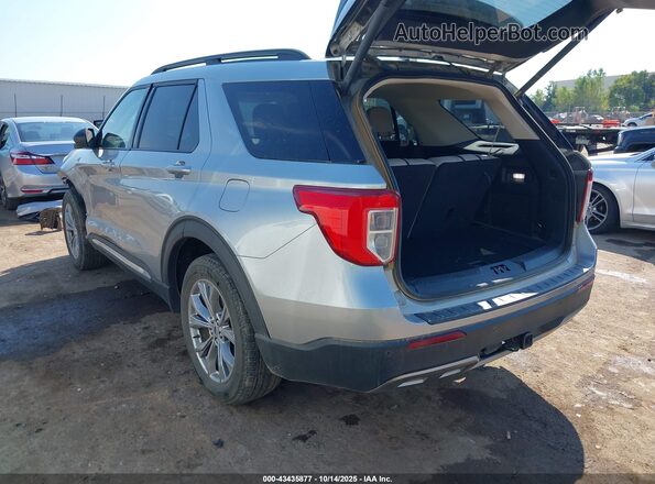 1FMSK8DH3PGA41382 2023 FORD FORD EXPLORER Silver Задня ліва чверть