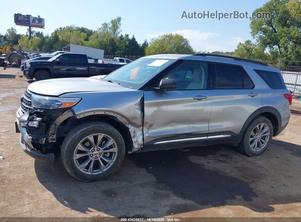 1FMSK8DH3PGA41382 2023 FORD FORD EXPLORER Silver Панорамний вид салону 360°