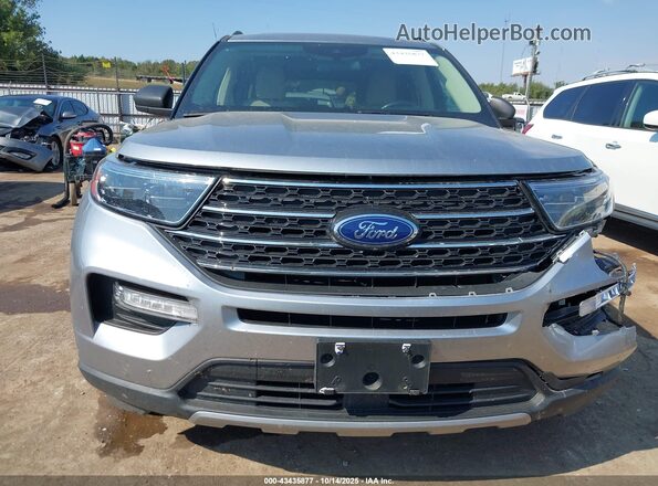 1FMSK8DH3PGA41382 2023 FORD FORD EXPLORER Silver Вид щитка приладів
