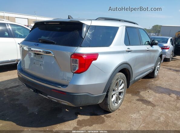 1FMSK8DH3PGA41382 2023 FORD FORD EXPLORER Silver Задня права чверть