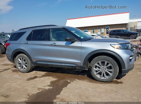 1FMSK8DH3PGA41382 2023 FORD FORD EXPLORER Silver Вид задньої частини салону