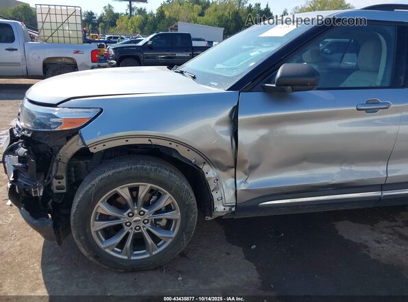 1FMSK8DH3PGA41382 2023 FORD FORD EXPLORER Silver Вид спереду