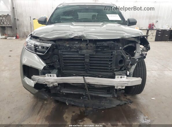 1FMSK8DH4LGC26745 2020 FORD FORD EXPLORER Gray Vista frontal
