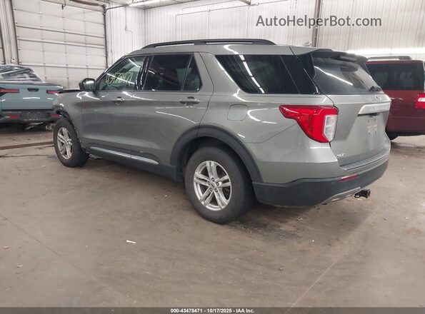 1FMSK8DH4LGC26745 2020 FORD FORD EXPLORER Gray Trasero izquierdo