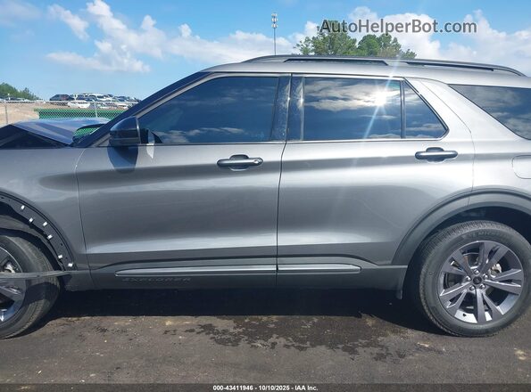1FMSK8DH4RGA63832 2024 FORD FORD EXPLORER Gray Սալոնի 360 աստիճան տեսք