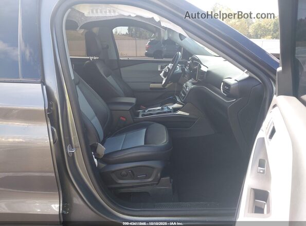 1FMSK8DH4RGA63832 2024 FORD FORD EXPLORER Gray Սալոնի դիմացի տեսք