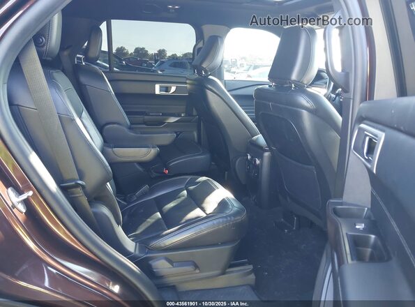1FMSK8DH5LGA37232 2020 FORD FORD EXPLORER Burgundy VIN კოდის სტიკერის ხედი