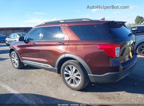 1FMSK8DH5LGA37232 2020 FORD FORD EXPLORER Burgundy სალონის 360-გრადუსიანი ხედი