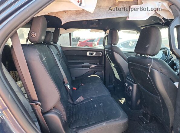 1FMSK8DH5LGC46728 2020 FORD FORD EXPLORER Бирюзовый Вид задней части салона