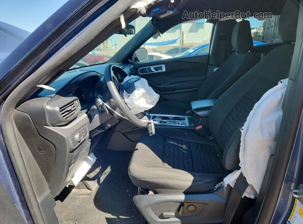 1FMSK8DH5LGC46728 2020 FORD FORD EXPLORER Бирюзовый Вид салона спереди