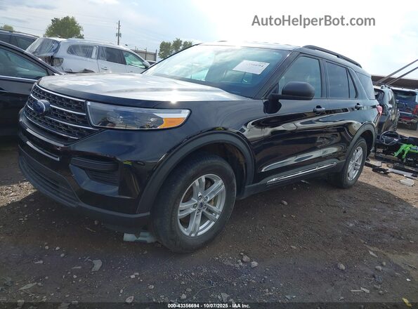 1FMSK8DH6NGA18014 2022 FORD FORD EXPLORER Black Передня ліва чверть