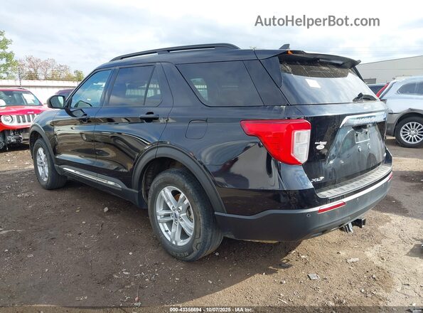 1FMSK8DH6NGA18014 2022 FORD FORD EXPLORER Black Задня ліва чверть