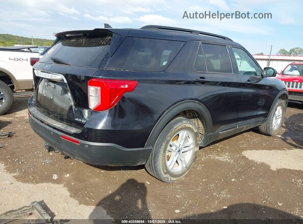 1FMSK8DH6NGA18014 2022 FORD FORD EXPLORER Black Задня права чверть