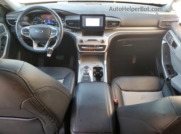 1FMSK8DH6NGC32551 2022 FORD FORD EXPLORER Red Առջևի վահանակի տեսք