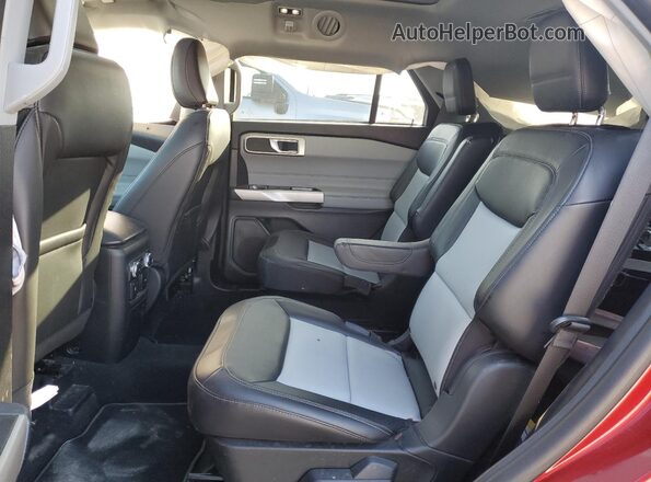 1FMSK8DH6NGC32551 2022 FORD FORD EXPLORER Red Հետևի նստատեղերի տեսք