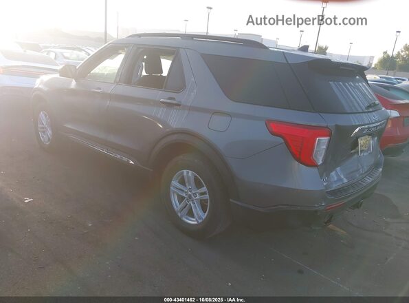 1FMSK8DH6RGA80504 2024 FORD FORD EXPLORER Серый Задняя левая четверть