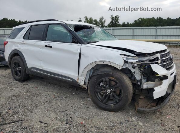 1FMSK8DH7LGB09452 2020 FORD FORD EXPLORER White Delantero derecho