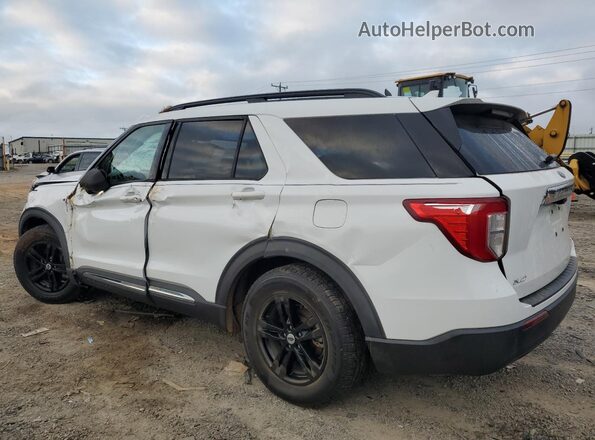 1FMSK8DH7LGB09452 2020 FORD FORD EXPLORER White Trasero izquierdo