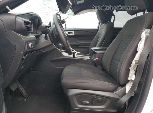 1FMSK8DH7LGB09452 2020 FORD FORD EXPLORER White Vista interior delantera