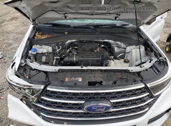 1FMSK8DH7LGB09452 2020 FORD FORD EXPLORER White Vista del compartimento del motor