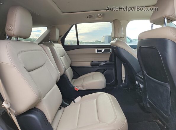 1FMSK8DH7LGB32763 2020 FORD FORD EXPLORER Бордовый Вид задней части салона