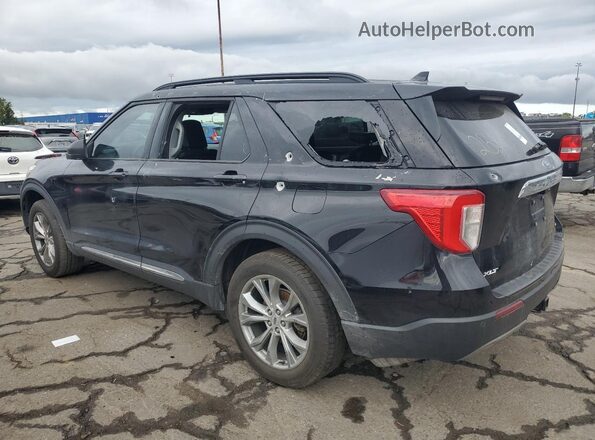 1FMSK8DH7LGC57973 2020 FORD FORD EXPLORER Black Հետևի ձախ