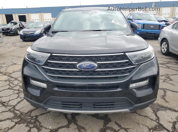 1FMSK8DH7LGC57973 2020 FORD FORD EXPLORER Black Դիմացի տեսք