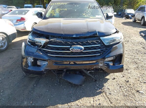 1FMSK8DH8LGA99854 2020 FORD FORD EXPLORER Черный Вид спереди