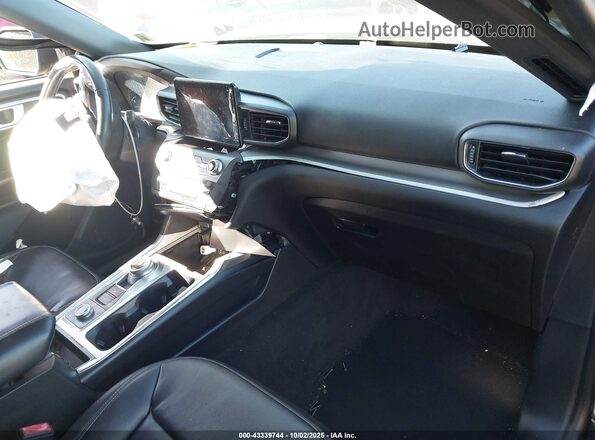 1FMSK8DH8LGA99854 2020 FORD FORD EXPLORER Черный Вид салона спереди