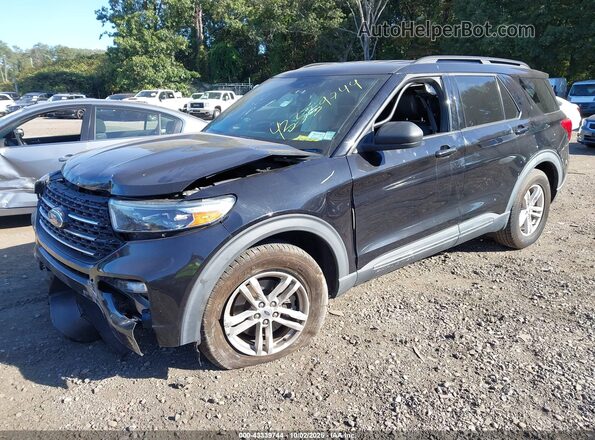 1FMSK8DH8LGA99854 2020 FORD FORD EXPLORER Черный Передняя левая четверть