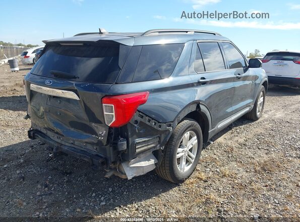 1FMSK8DH8NGA22937 2022 FORD FORD EXPLORER Blue Задня права чверть