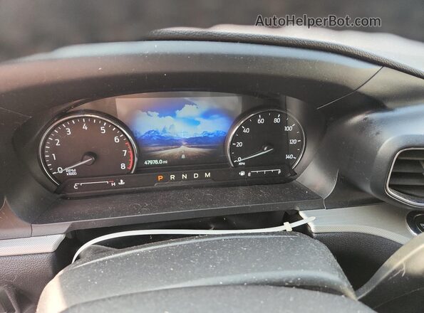 1FMSK8DH9LGA63493 2020 FORD FORD EXPLORER Red Widok zestawu wskaźników