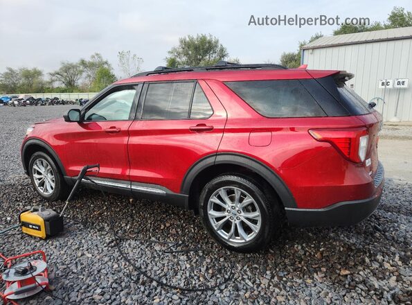 1FMSK8DH9LGA63493 2020 FORD FORD EXPLORER Red Tył lewy