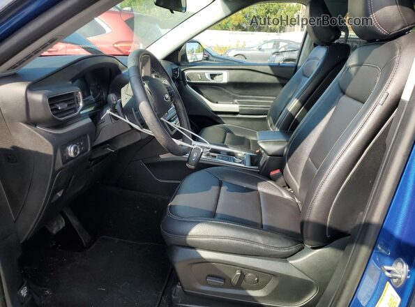 1FMSK8DH9LGD14190 2020 FORD FORD EXPLORER Blue წინა სალონის ხედი