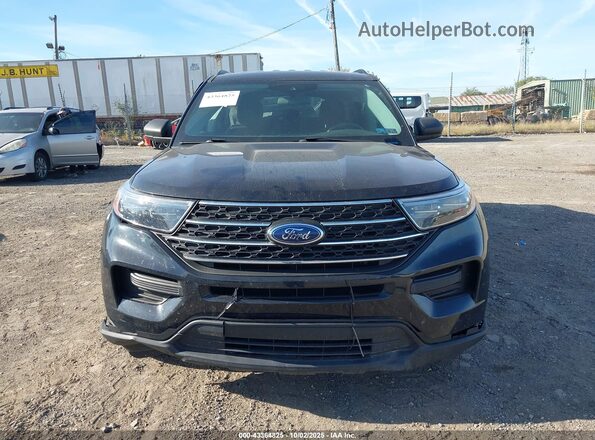 1FMSK8DH9NGC34973 2022 FORD FORD EXPLORER Black Widok zestawu wskaźników
